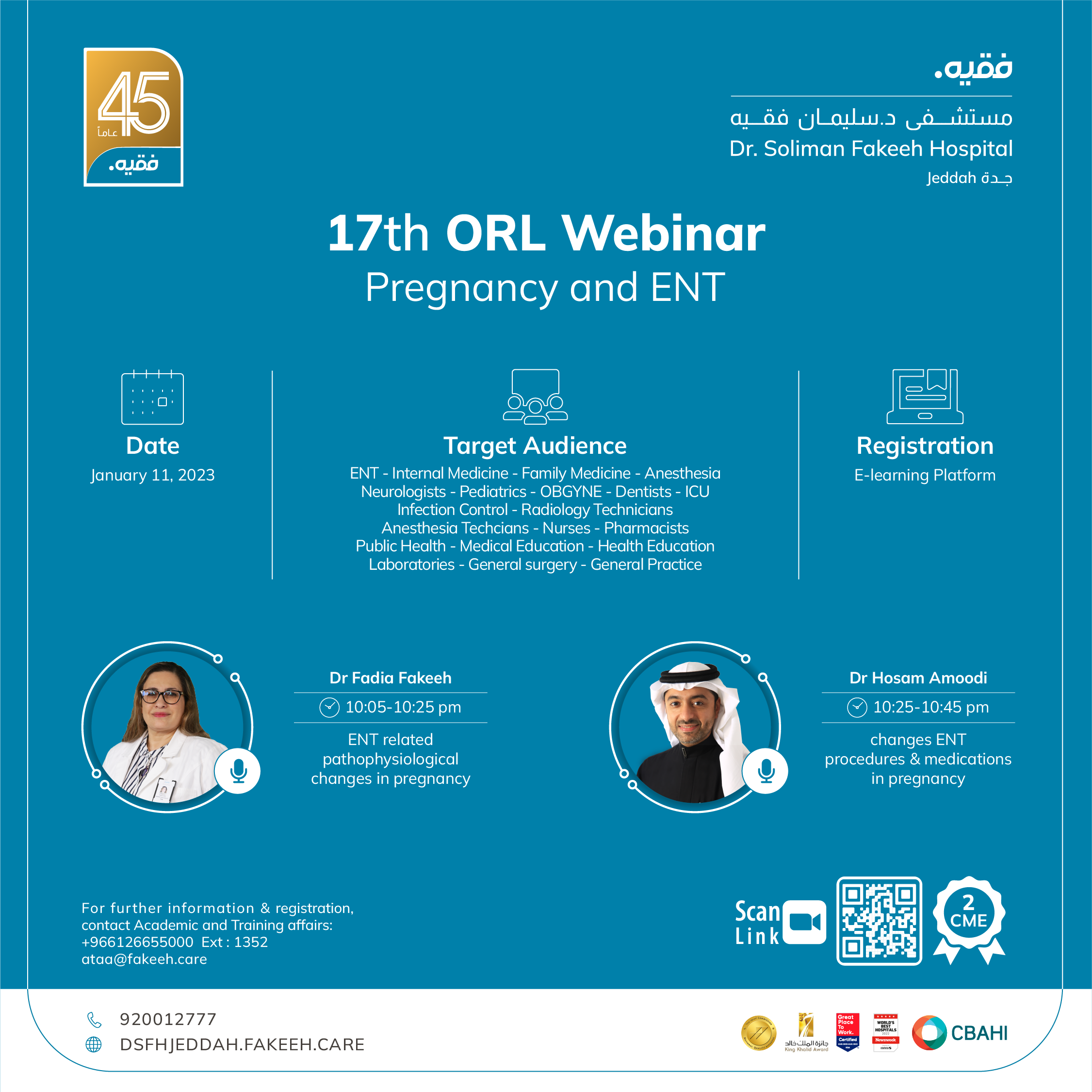 17th ORL Webinar